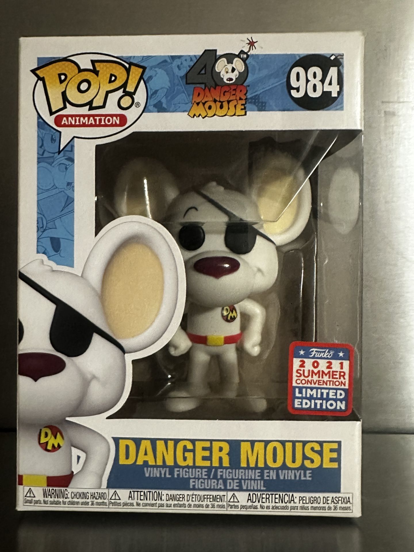 Danger Mouse #984 Funko Pop