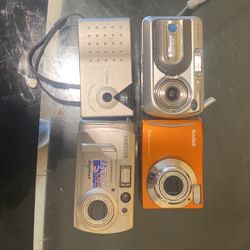 4 Digital Cameras (all Works)