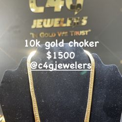 10k Gold Choker