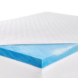Cooling memory foam mattress topper (college dorm- twin XL)