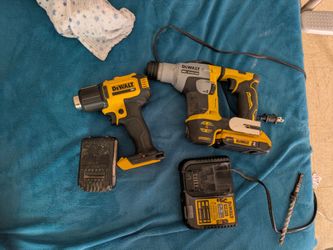 DeWalt 20V Drill and Rotary Hammer Bundle