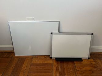 2 Whiteboards (barely used)