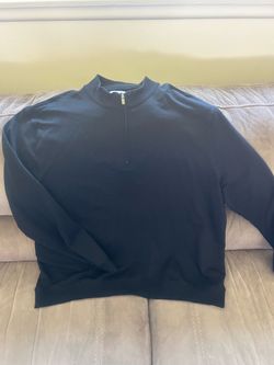 Goodfella  quarter zip black sweater
