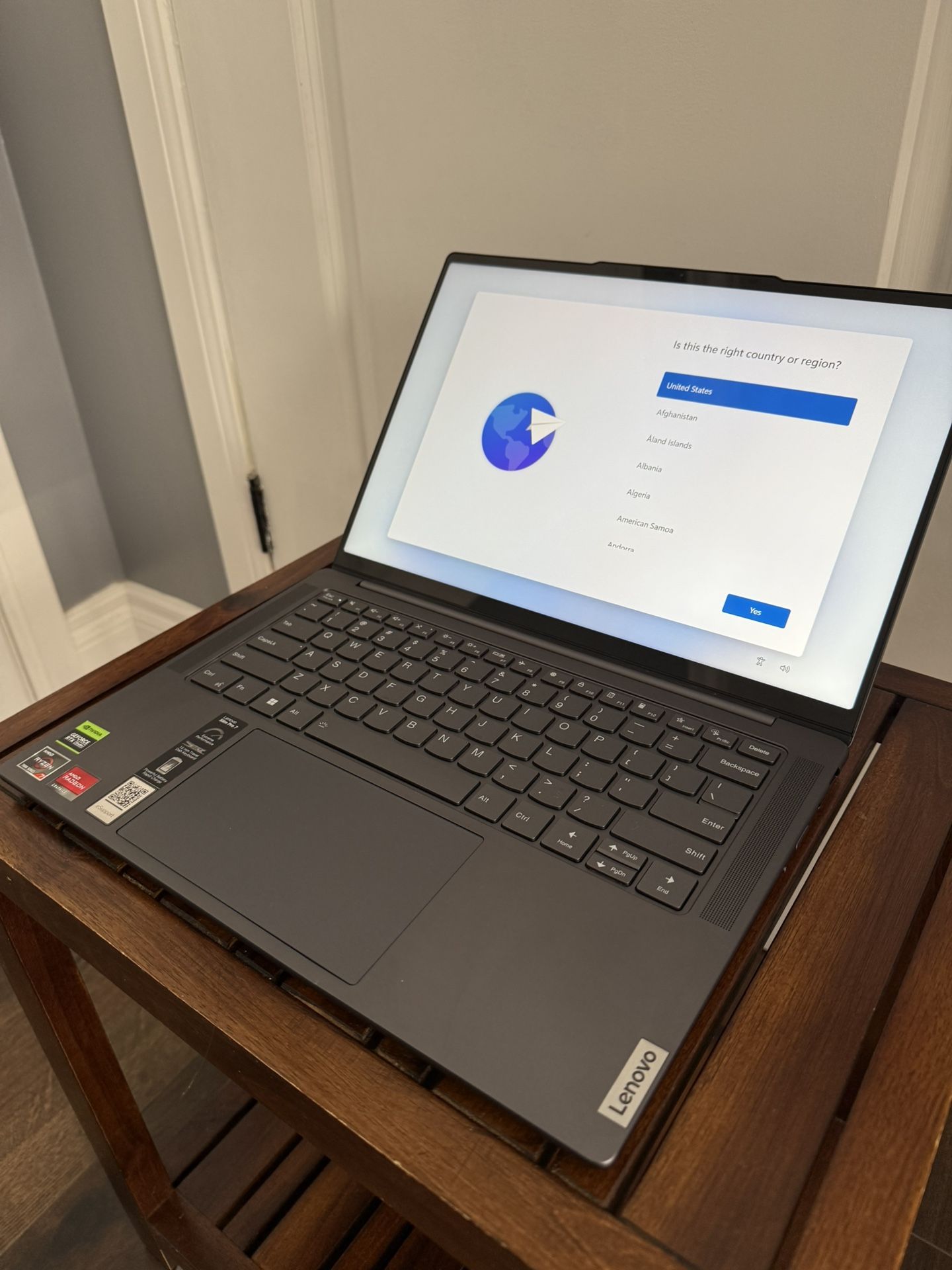 GAMING LAPTOP LENOVO SLIM PRO 7 14” TOUCHSCREEN