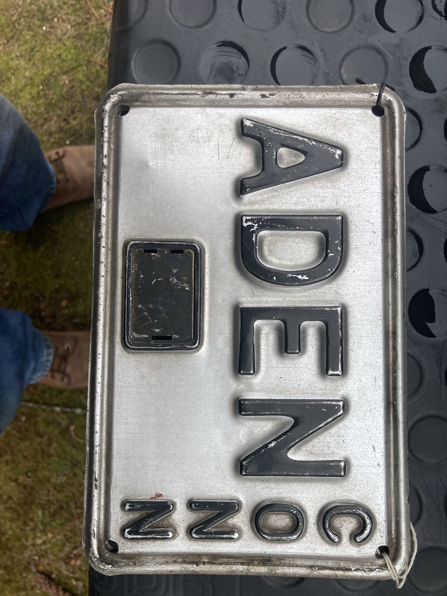 Pair Vintage Plates
