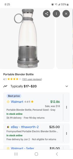 Portable Blender Bottle 
