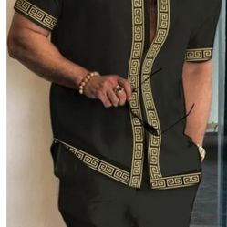 NEW SHORT AND SHIRT LARGE 