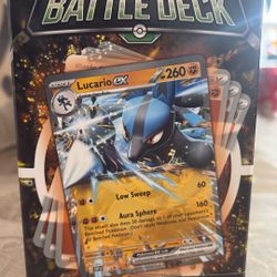 Pokémon  Lucario Deck 