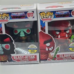 Funko POP! Masters of the Universe - Clawful 1018 & Blast-Attak 1017 (Toy Tokyo)