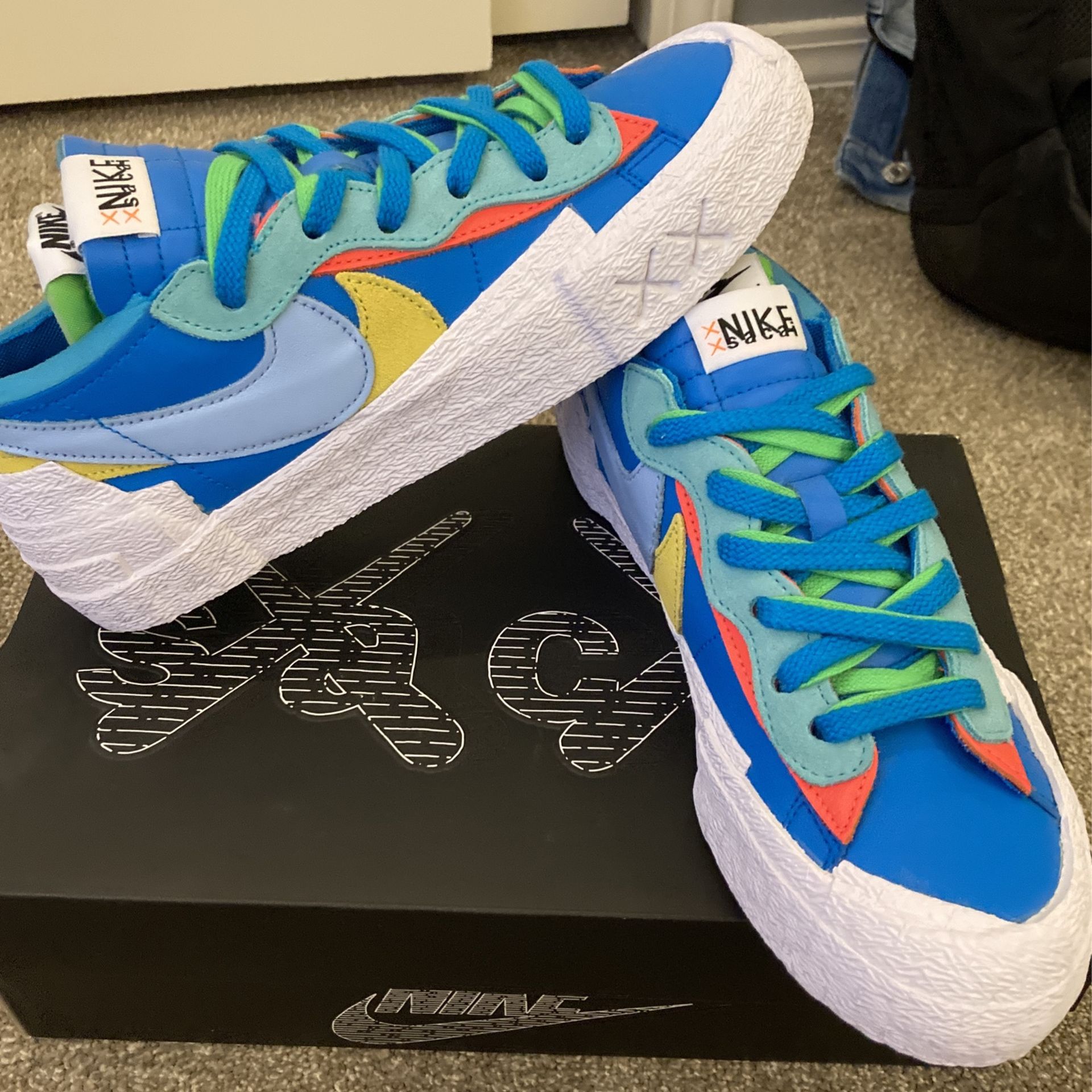 Nike Blazer Low/sacai/kaws Collab