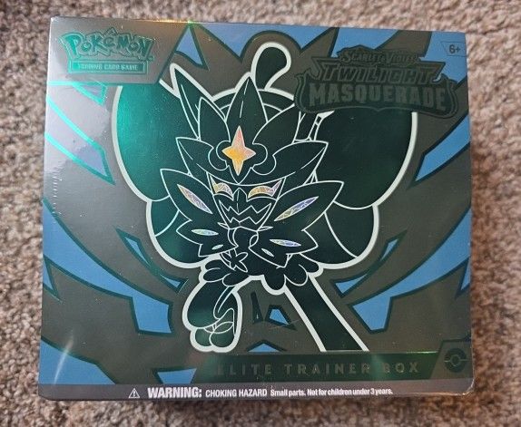 Pokémon Scarlett Violet TWILIGHT MASQUERADE  Elite Trainer Box FACTORY SEALED