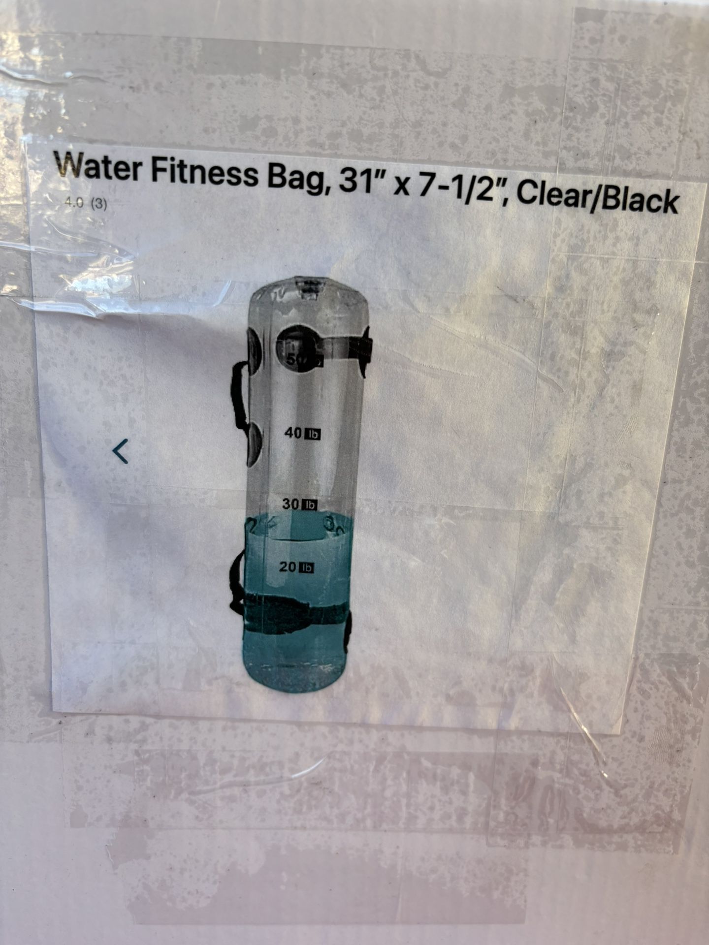 Water Fitness Bag (31”x7-1/2”)