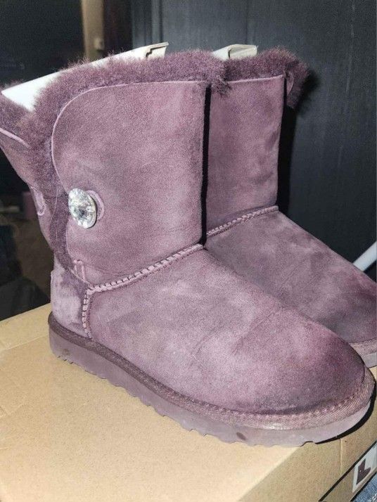 Women's Purple Bailey Bling Uggs