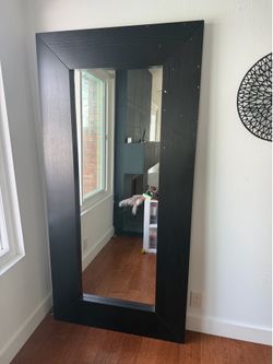 Large statement mirror