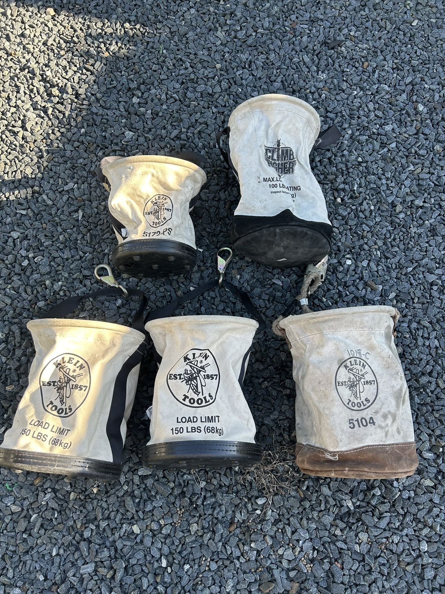 Tower/rock-climbing/lineman Rope And Tool Bags