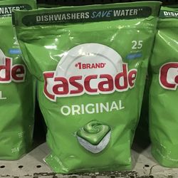 Cascade Dishwasher Pacs 25pk 