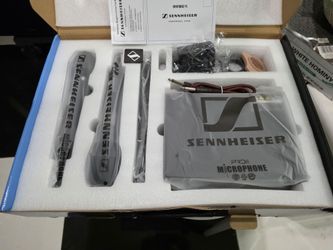 Sennheiser Top Quality professional Dual Wireless Microphone 🎤 New in box Garranty Fantastic Sound, loud Microphone welcome for test before you buy. 