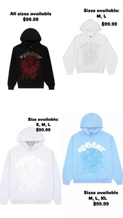 Sp5der Hoodies $100