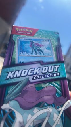 Pokemon Knock Out Collection Suicune Factory Sealed Box 2 Packs Promo Card