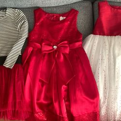 Beautiful Christmas Red Dresses $8 Each. 