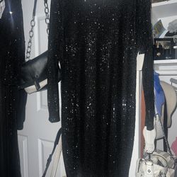 Black Sparkling Dress