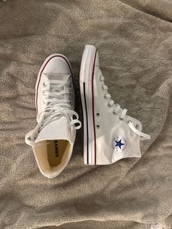 White high top Converse
