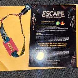 ESCAPE RAVE TICKET: SAN BERNANDINO
