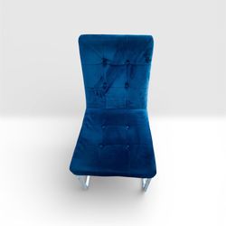 Alexis Velvet Dining Chair by Meridian | Set of 2