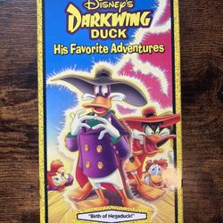 Disneys Darkwing Duck VHS