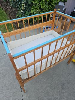 Wooden Crib