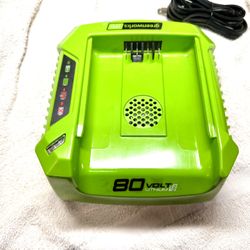 ✅ Genuine  4A Rapid Charger (contact info removed) (contact info removed) For Greenworks Pro All 80V Battery. New Open Box 