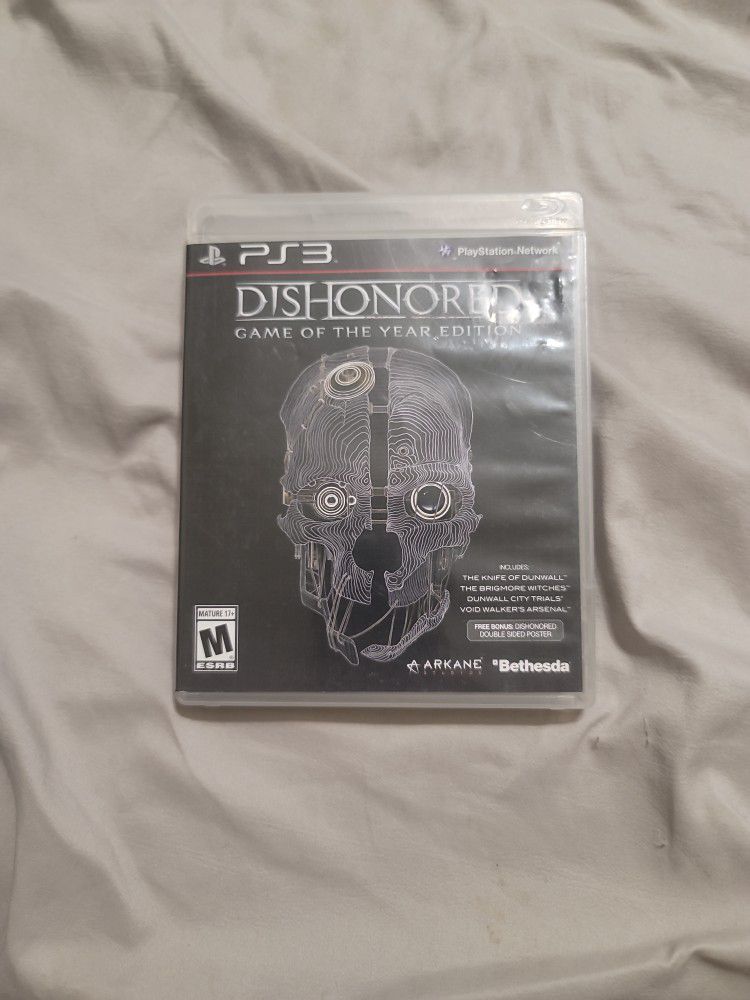 Dishonored For Ps3