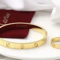 Cartier Bracelet & Ring 