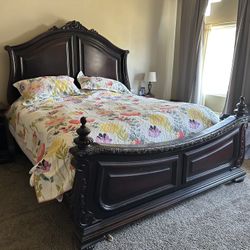 Bedroom Set Solid Wood 
