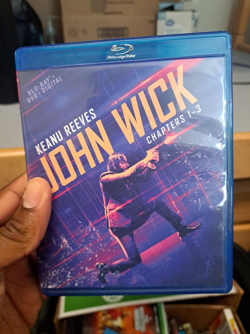 John Wick 1, 2, And 3