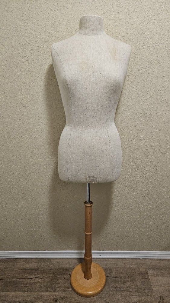 Vintage French Dress Form Mannequin Torso Faubourg St-Honoré VIII Couture