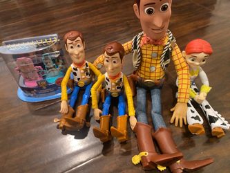 Disney’s Toy Story- 3 Woody, Jessie, and a Forky Stamp Set