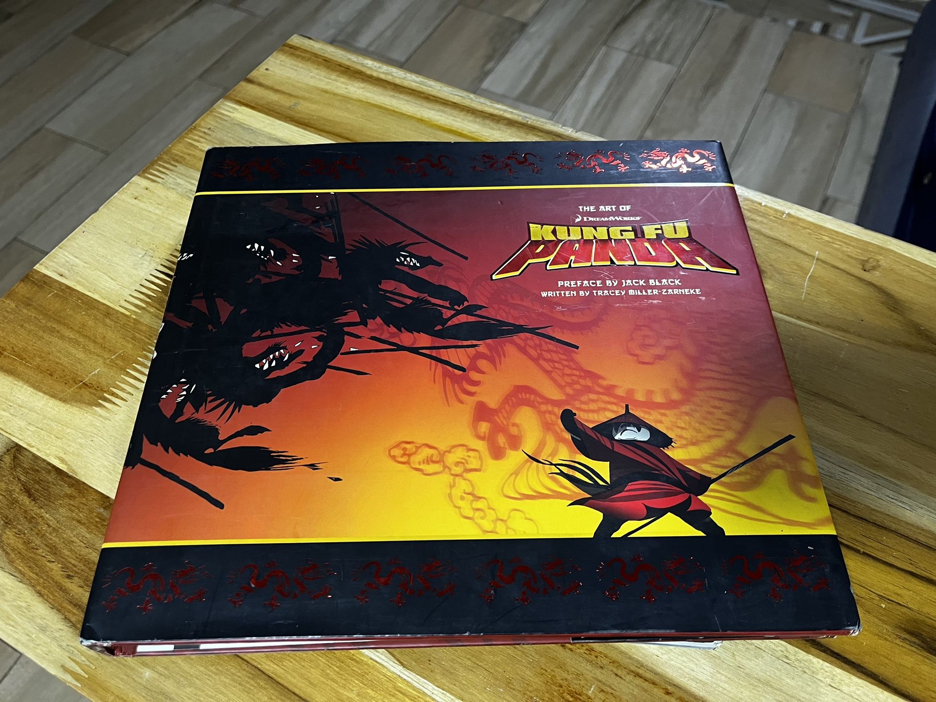 The Art Of Kung Fu Panda Book - Rare