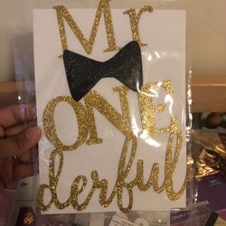 1st Birthday - Mr. Onederful Decorations