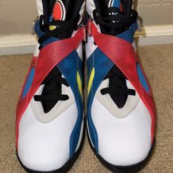 Air Jordan 8 Retro SP SE 'Multi-Color' Size 10.5M BQ7666-100