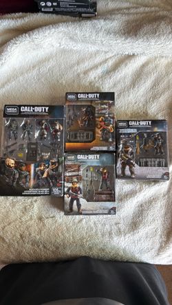 Rare Call of Dury Mega Construx Lot
