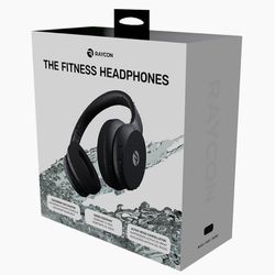 Raycon Fitness Headphones Wireless Over-Ear-Headphones, [Black] 