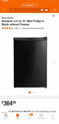 Danby 4.4 cu ft refrigerator