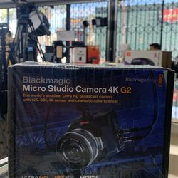BLACKMAGIC MICRO STUDIO CAMERA 4k G2 