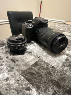 Price Negotiable - Canon Rebel T7i + EFS 24mm + EFS 55-250mm IS STM