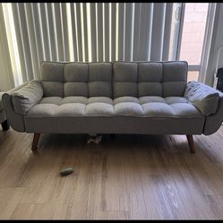 Gray Futon