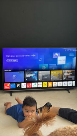 55” LG webOS Flat Screen Smart TV