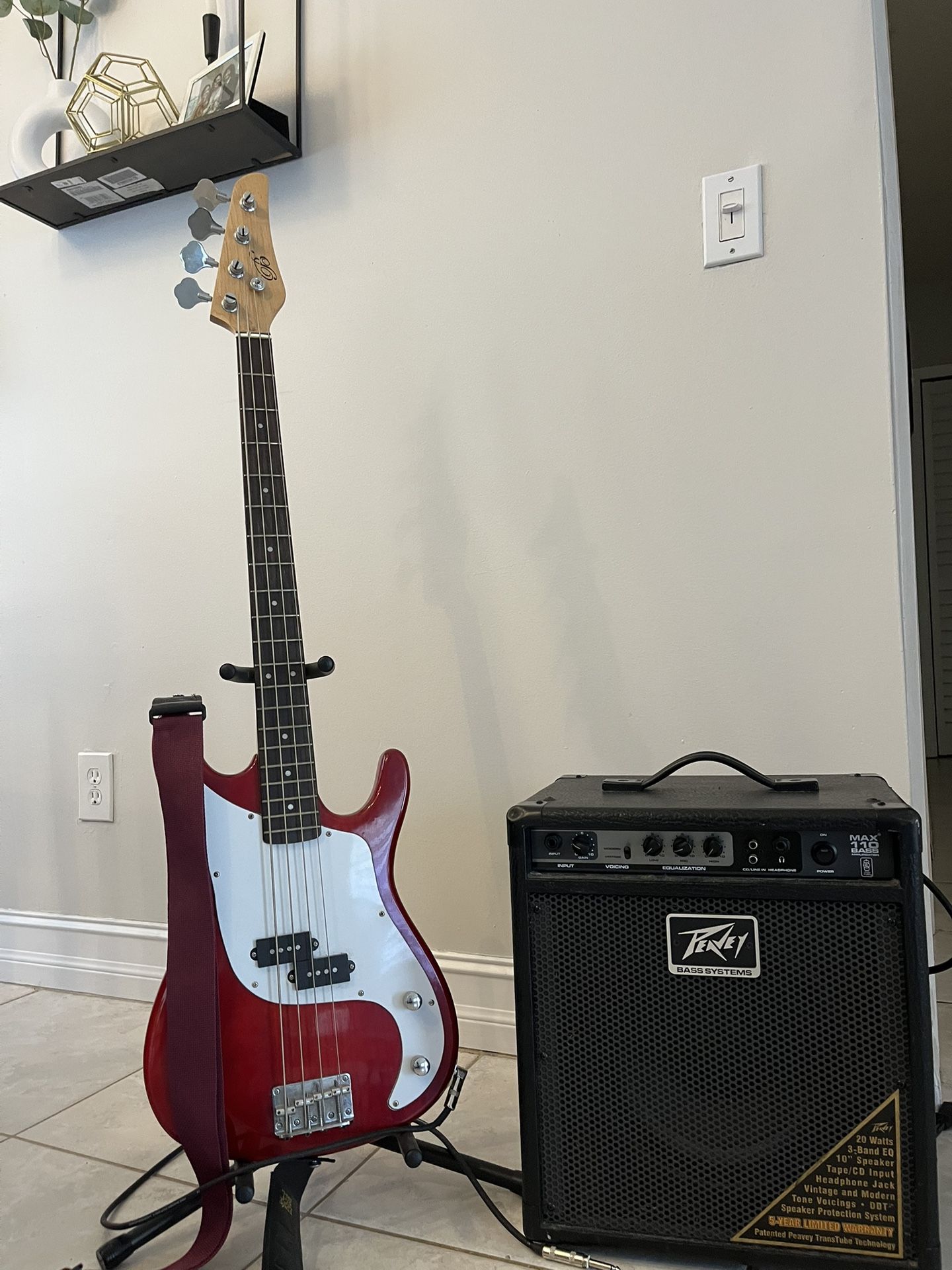 Bass Guitar & Amp