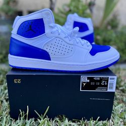 Jordan Access White Game Royal Size 12 New 