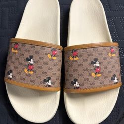 GUCCI X Disney Mickey Mouse Men's Slides